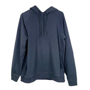 Lululemon City Sweat Pullover Hoodie XL Plack Soft Stretch Side Pockets Relaxed